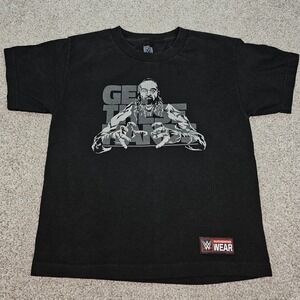 WWE Braun Strowman Get These Hands Youth Medium TShirt Black Wrestling Authentic